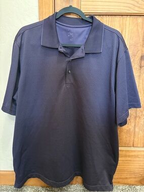 Source Unknown Men's Dark Navy Short Sleeve Polo